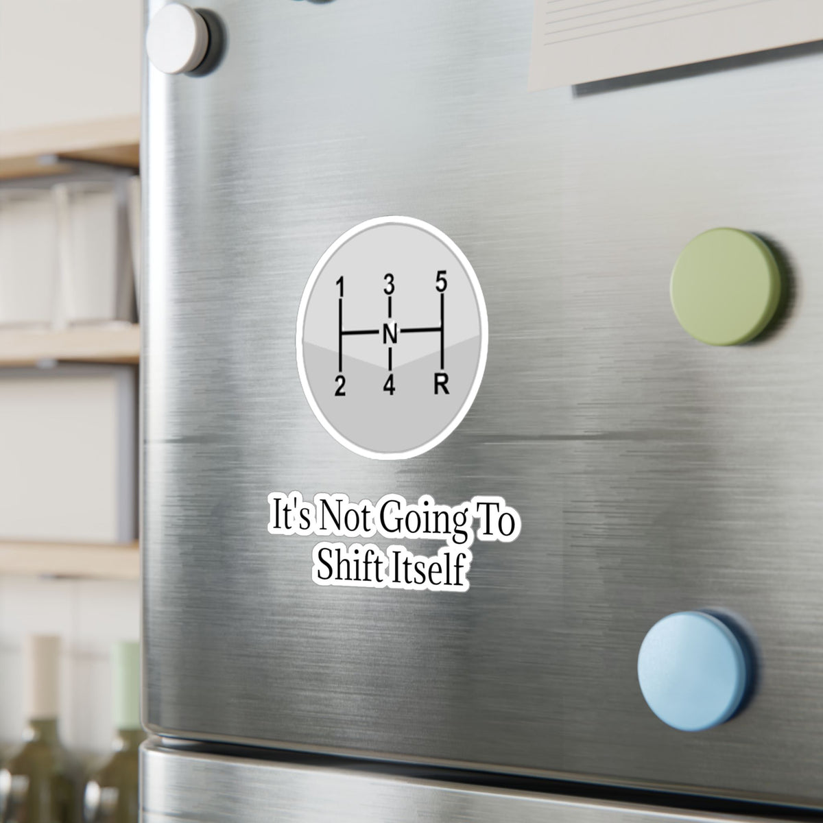 Shift Itself Vinyl Decal