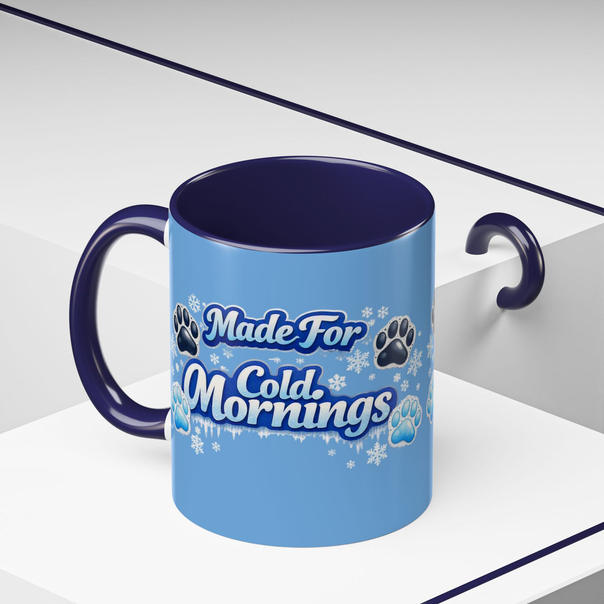Made For Cold Mornings 2-Tone Coffee Mug