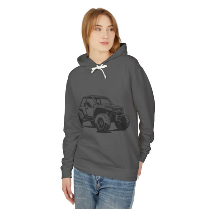Off The Beaten Path Side By Side Unisex Lightweight Hoodie