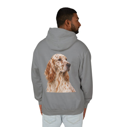 English Setter Head Unisex Lightweight Hoodie