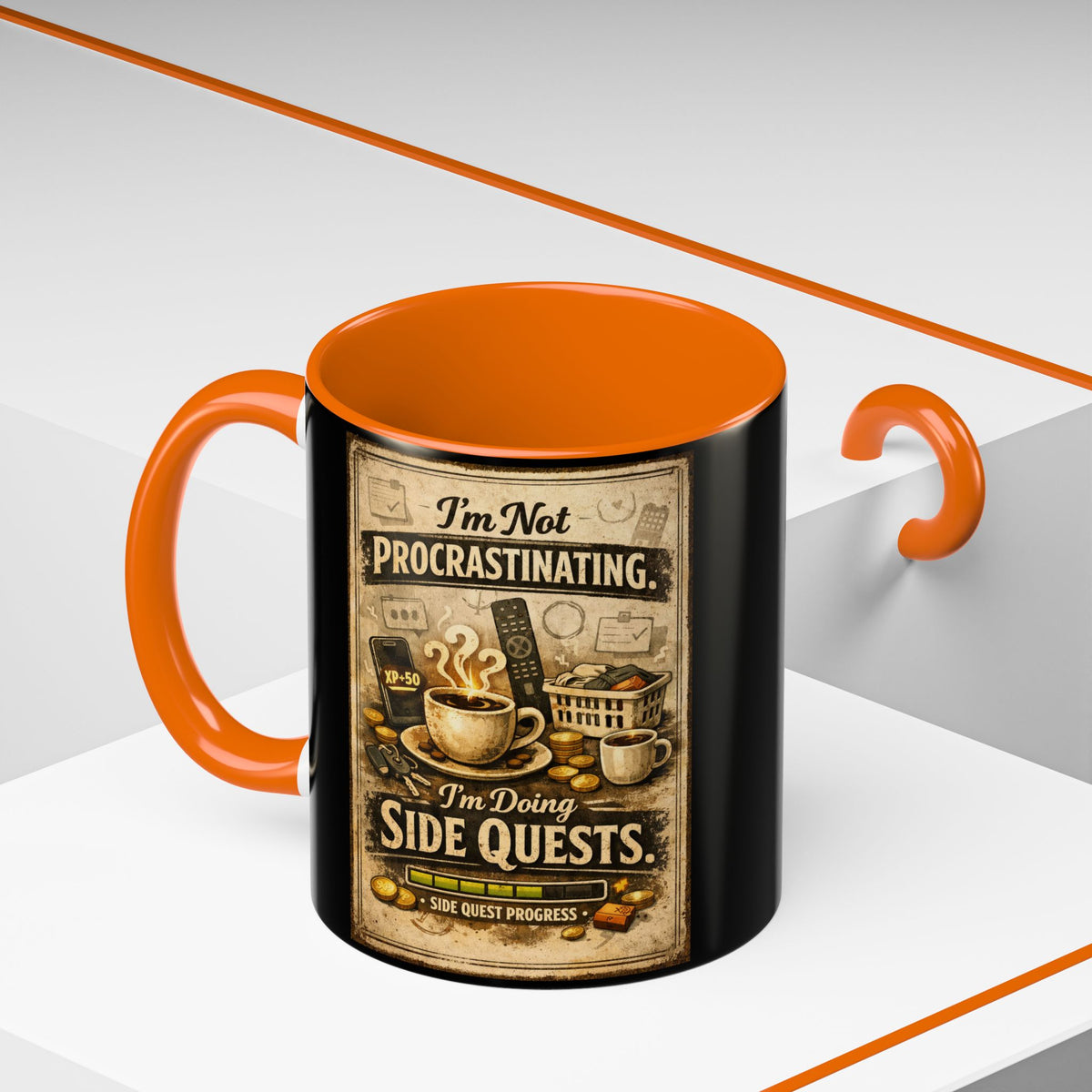Procrastinating 2-Tone Coffee Mug