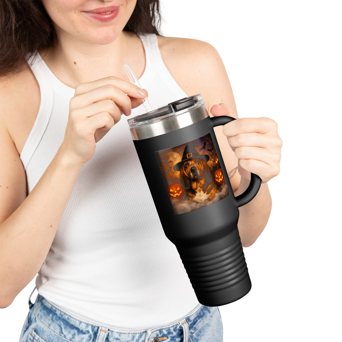 Witch Hat Pack Bloodhound Insulated Travel Mug