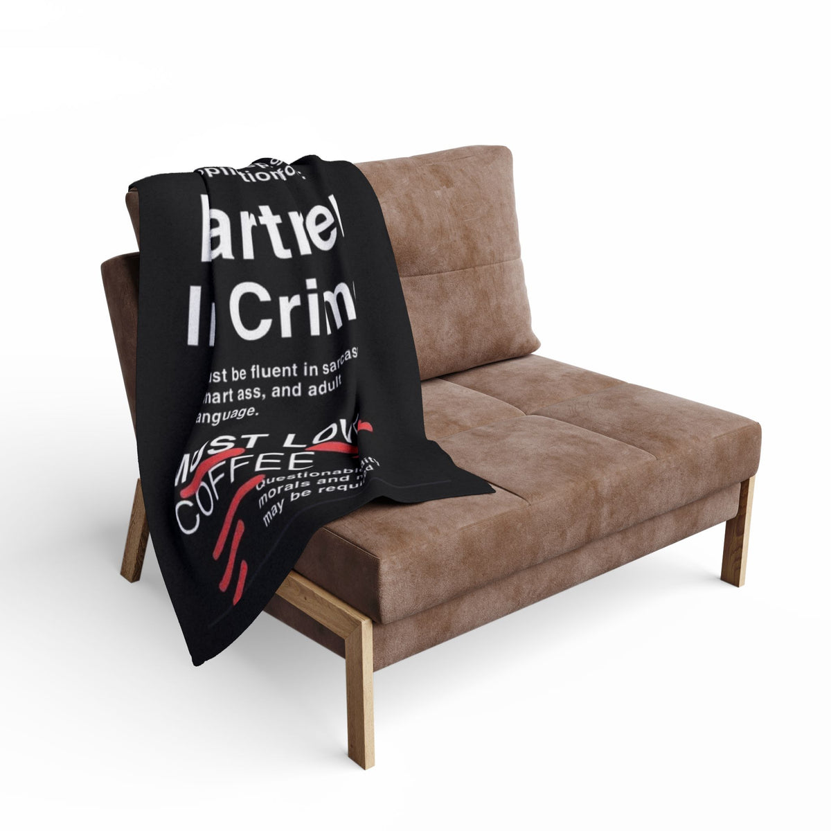 Partner In Crime Arctic Fleece Blanket