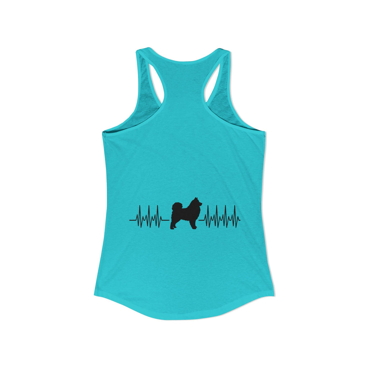 My Heart Beats For Samoyeds Women's Racerback Tank