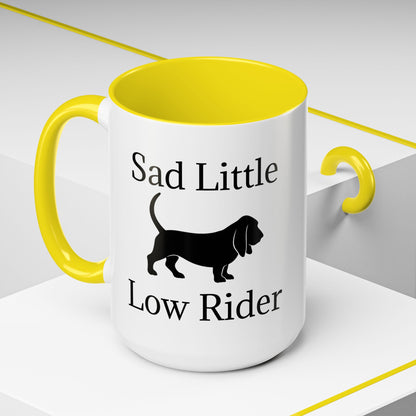 Sad Little Low Rider 2-Tone Coffee Mug