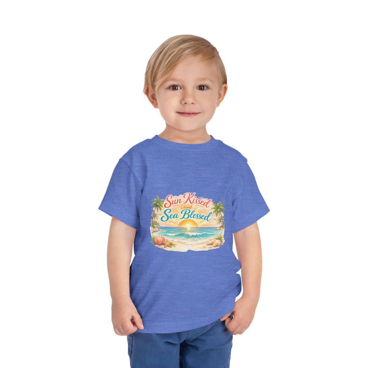 Sun Kissed Toddler Unisex Short Sleeve Crewneck Tee