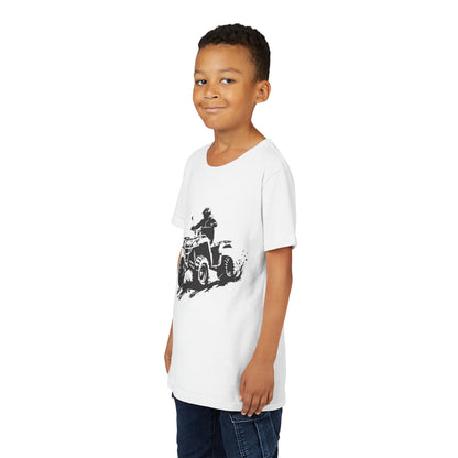 Slingin' Mud Quad Youth Unisex Short Sleeve Crewneck Tee