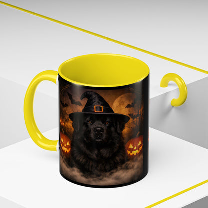Witch Hat Pack Newfie 2-Tone Coffee Mug