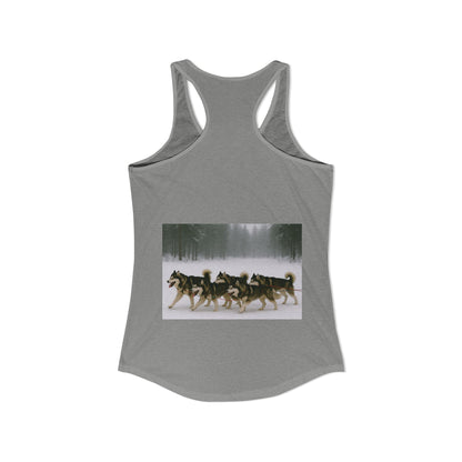 Mush On Women's Racerback Tank