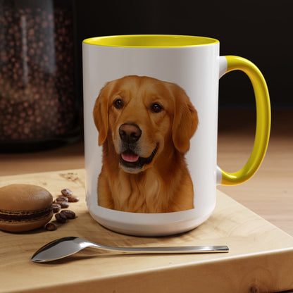 Golden Head 2-Tone Coffee Mug