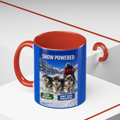 Snow Powered 2-Tone Coffee Mug