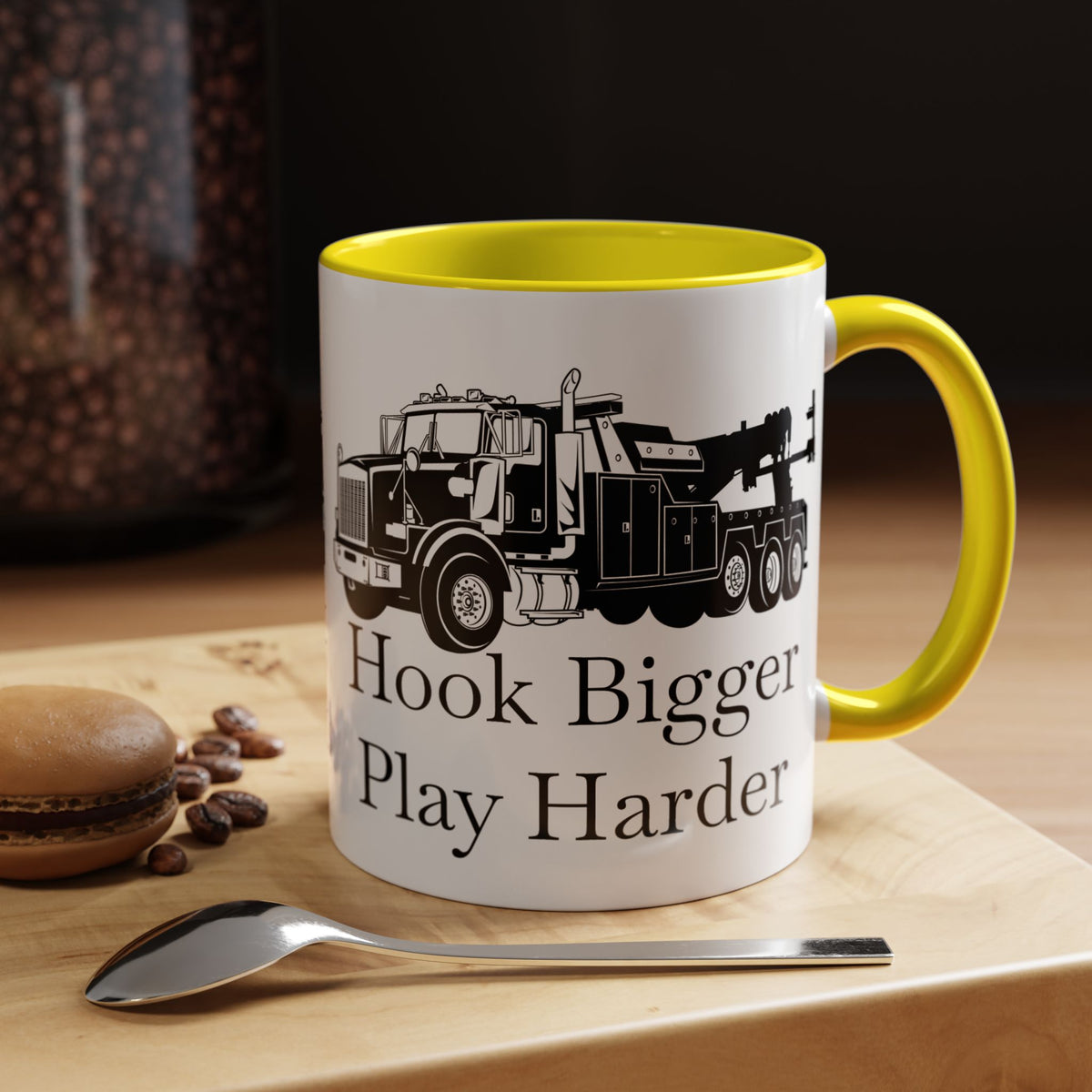 Hook Bigger 2-Tone Coffee Mug