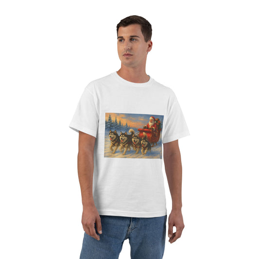 Dashing Through The Snow Men's Short-Sleeve Crewneck Tee
