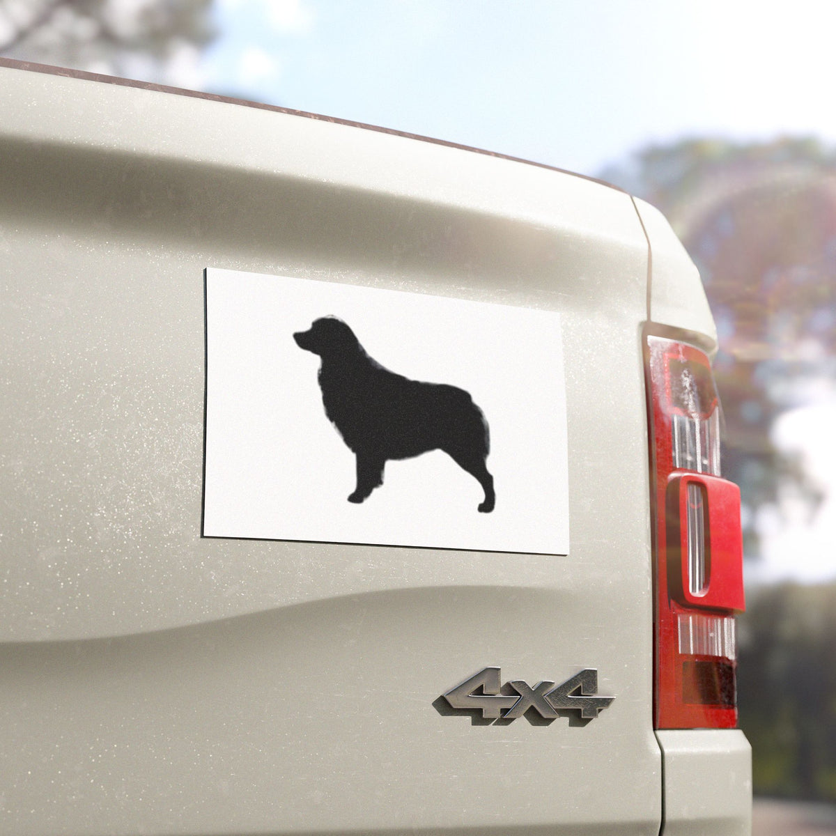 Aussie Silhouette Indoor/Outdoor Magnet