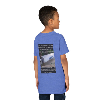 Swift Aquatics Youth Unisex Short Sleeve Crewneck Tee