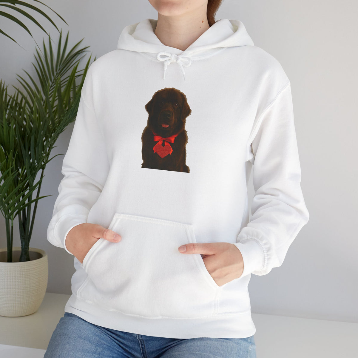 Cupid's Companion Newfie Unisex Hoodie