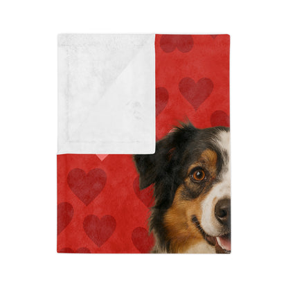 Cupid's Companion Aussie Velveteen Microfiber Blanket