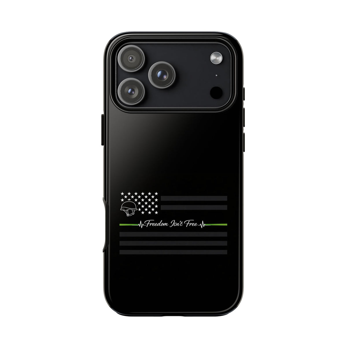 Thin Green Line iPhone Case