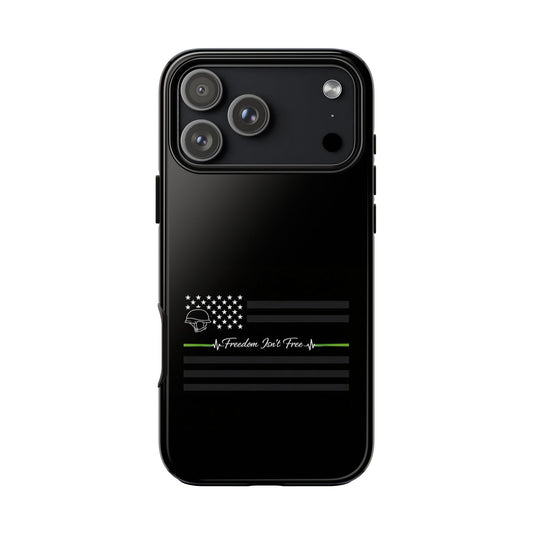 Thin Green Line iPhone Case