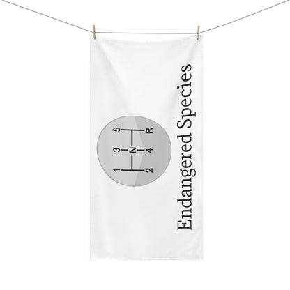Endangered Species Mink-Cotton  Beach Towel