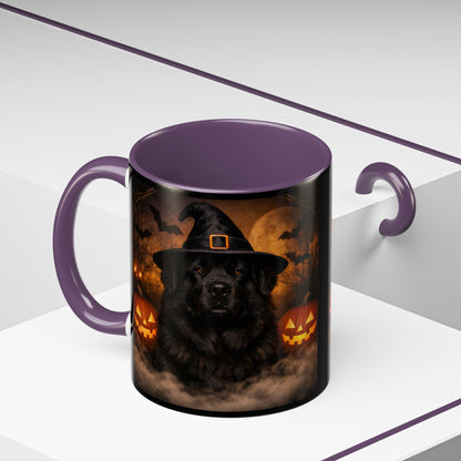 Witch Hat Pack Newfie 2-Tone Coffee Mug