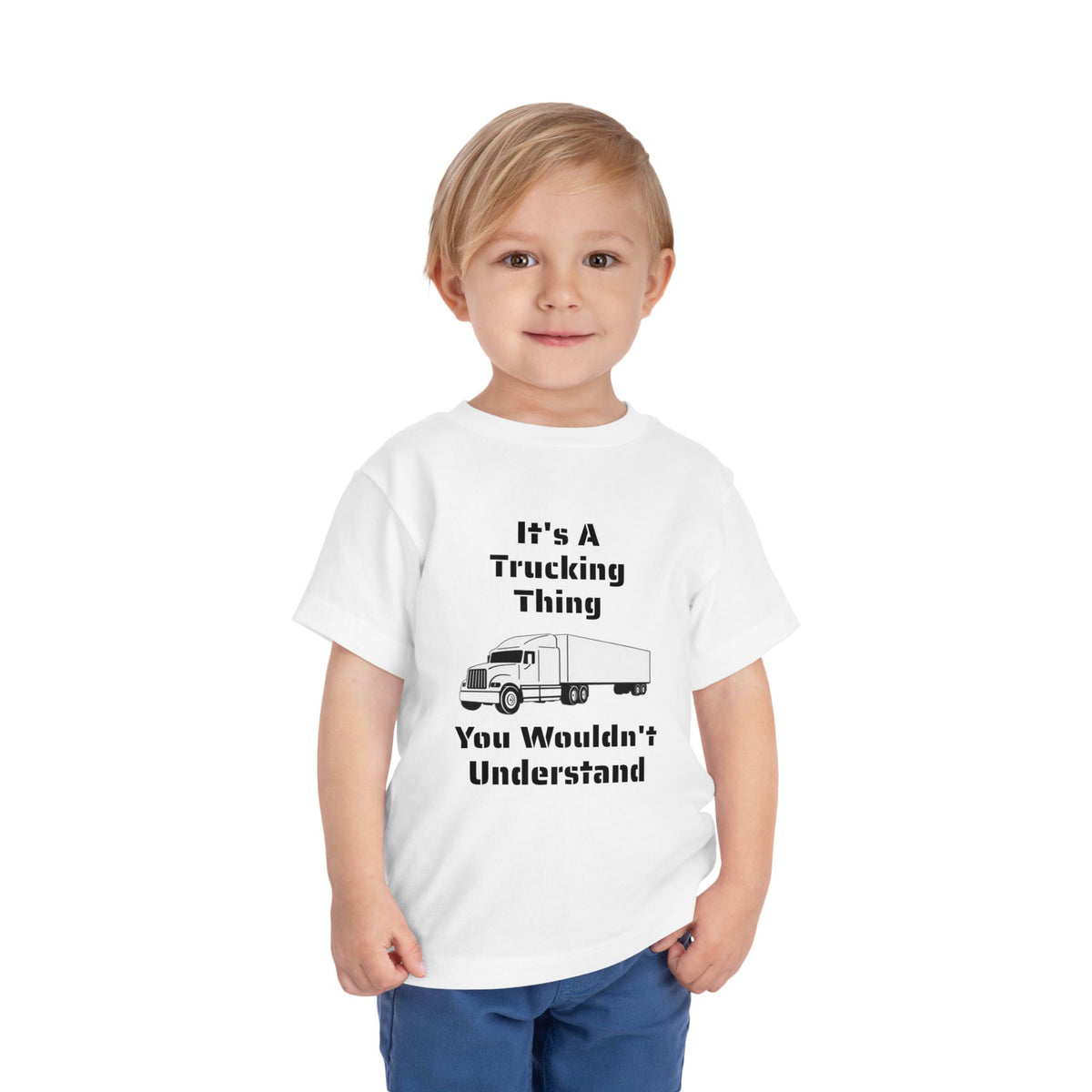 Trucking Thing Toddler Unisex Short Sleeve Crewneck Tee