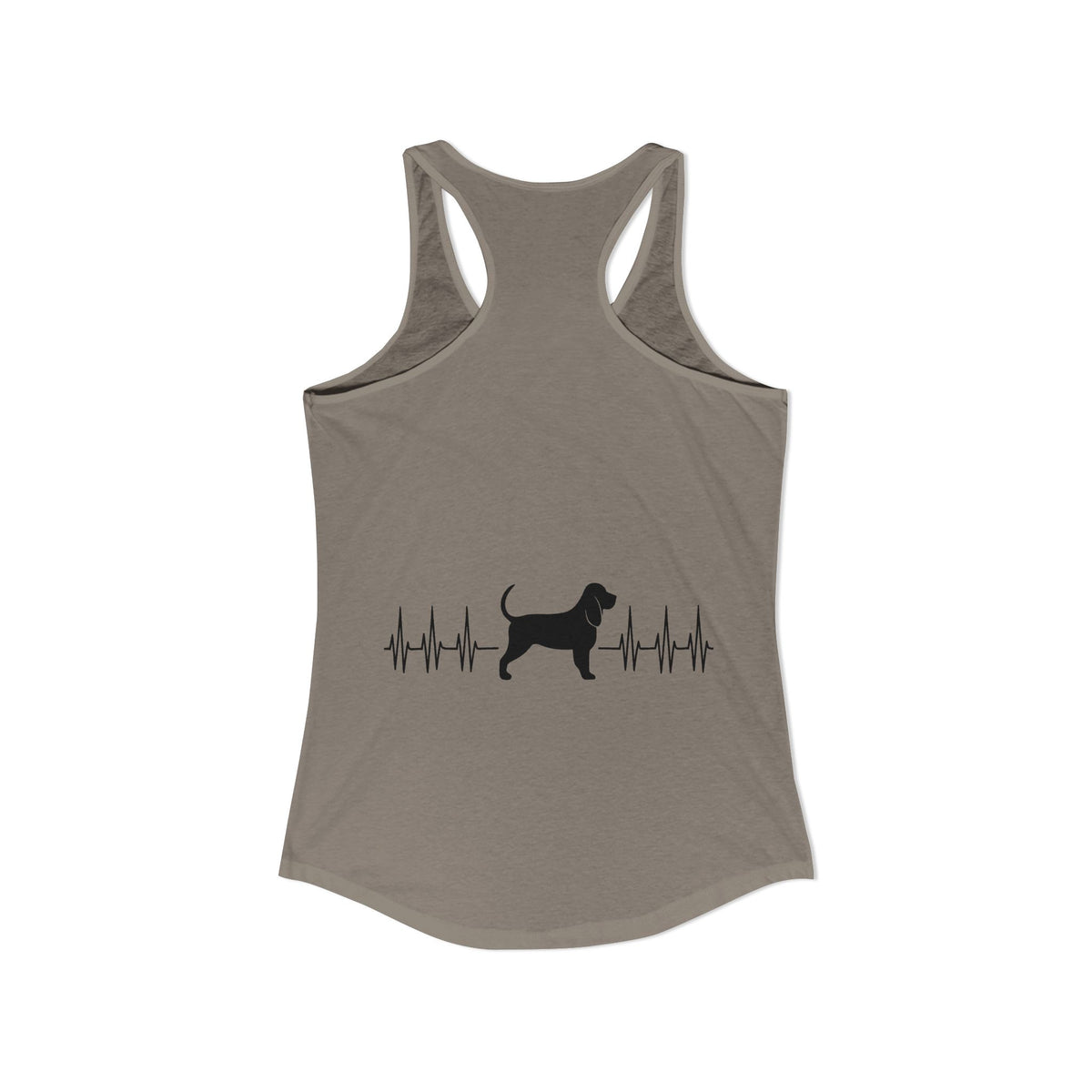 My Heart Beats For Bloodhounds Women's Racerback Tank