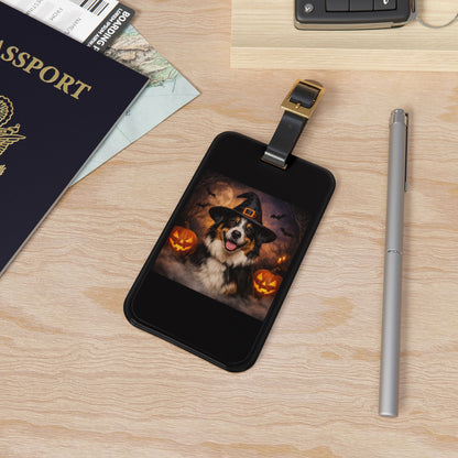 Witch Hat Pack Aussie Leather Strap Luggage Tag