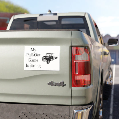 Pull Out Flatbed Tow Truck Indoor/Outdoor Magnet