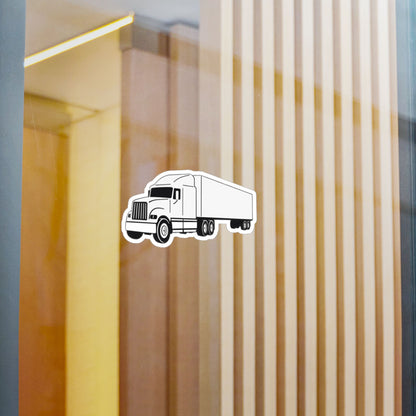 Semi Truck Vinyl Decal