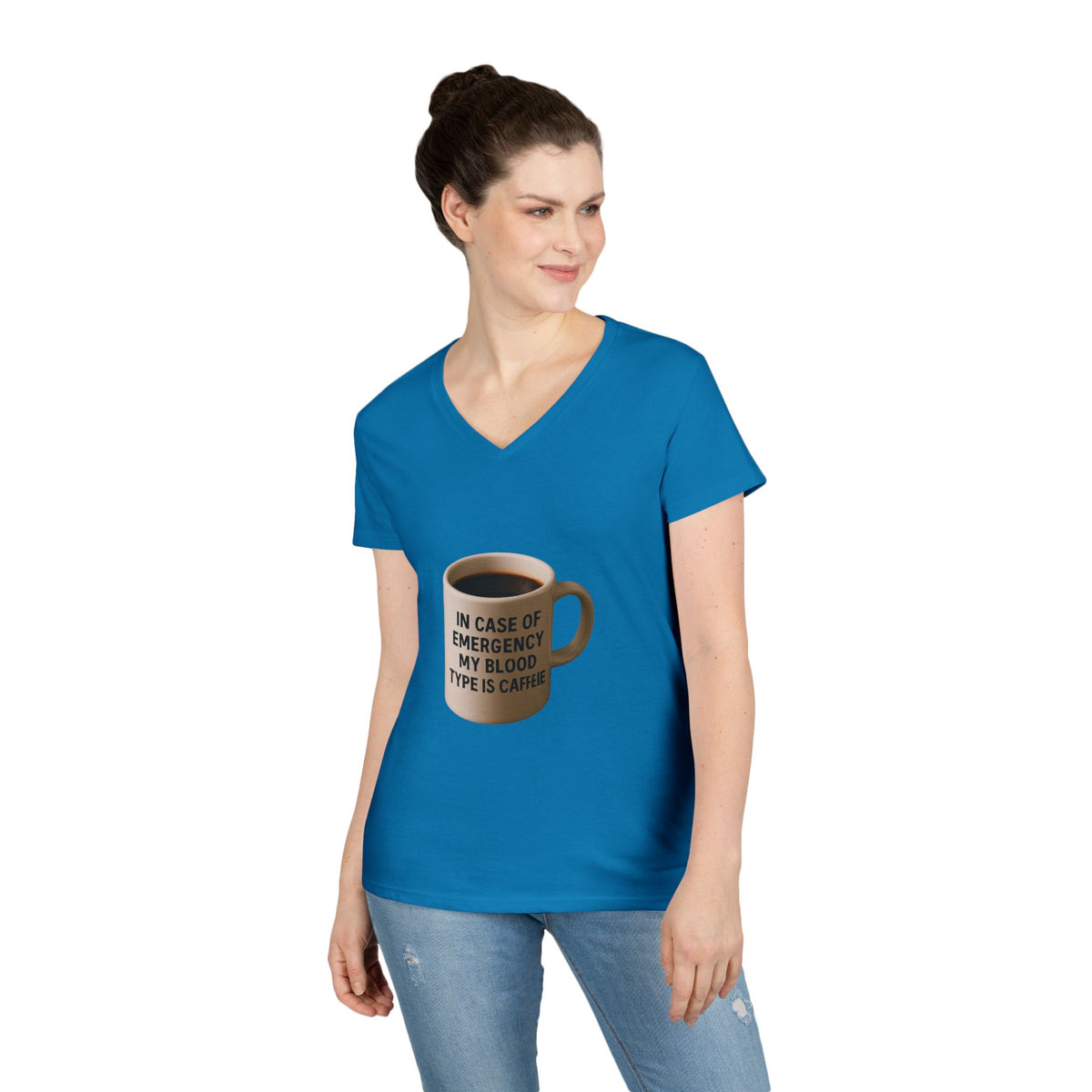 Blood Type Women's V-Neck Tee