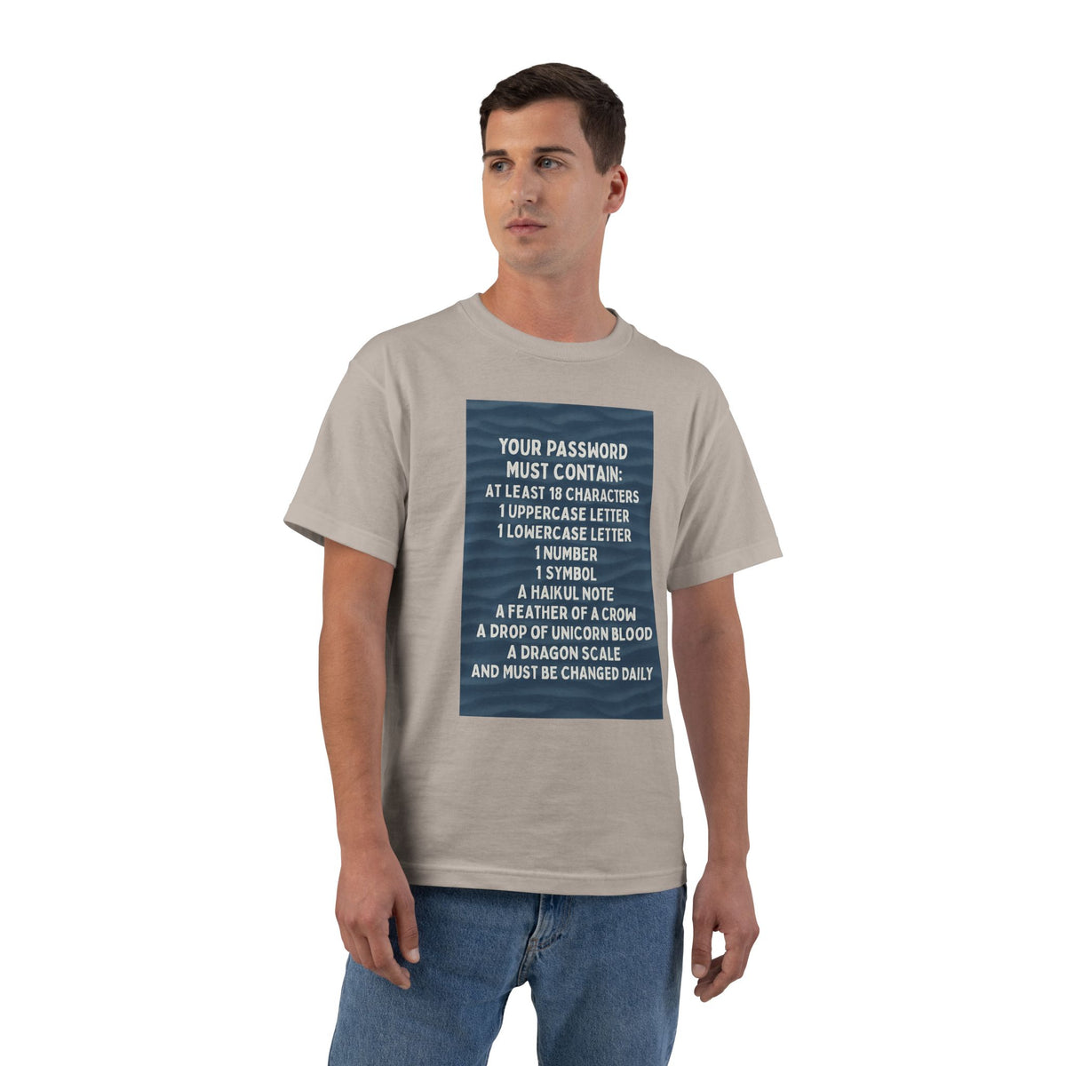 Password Men's Short-Sleeve Crewneck Tee