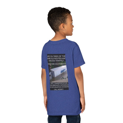 Swift Aquatics Youth Unisex Short Sleeve Crewneck Tee