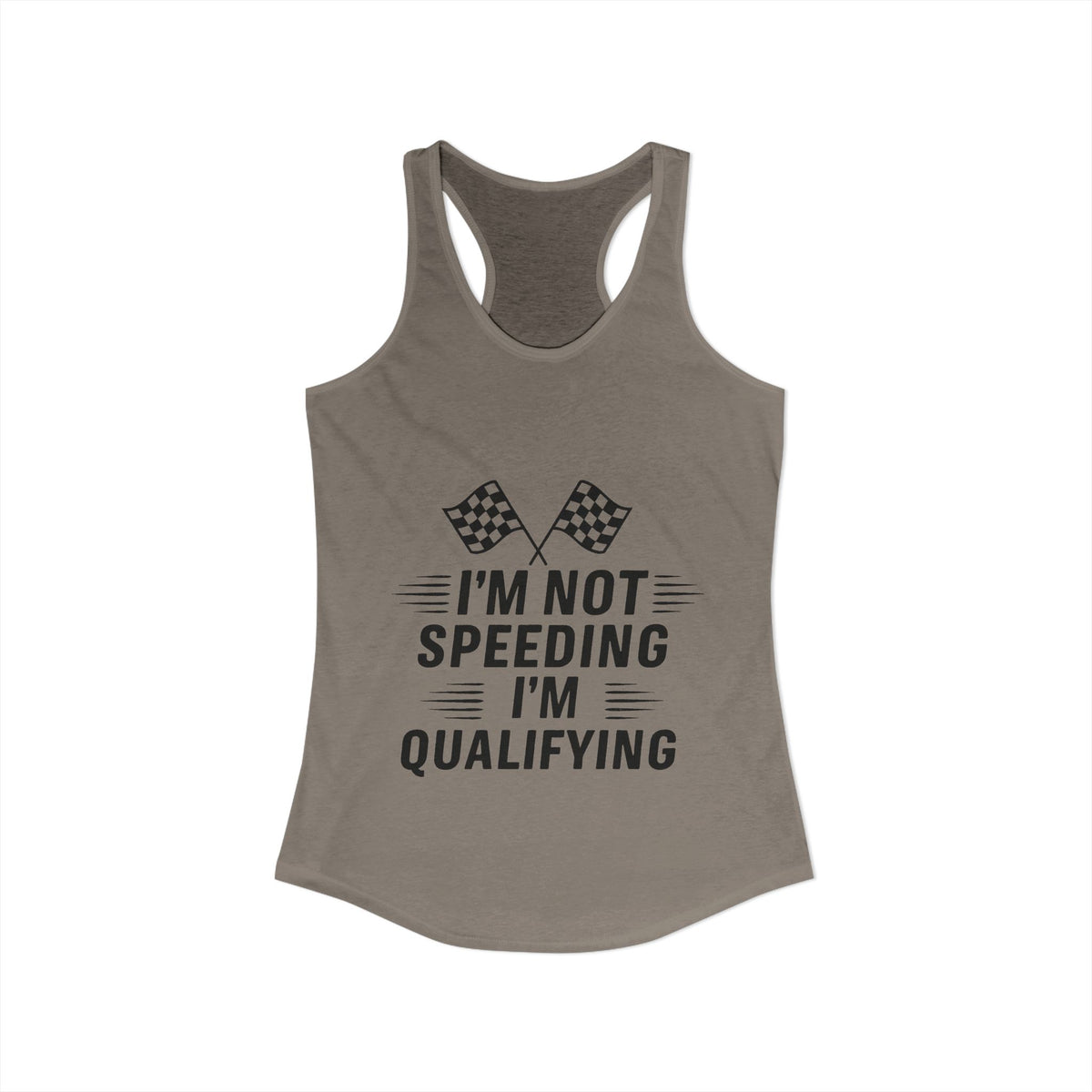 I'm Qualifying Women's Racerback Tank