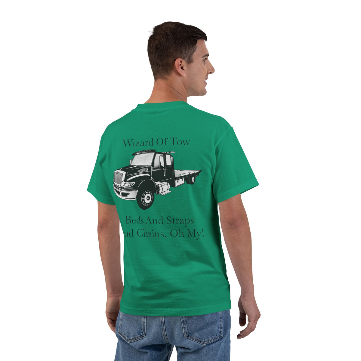Wizard Of Tow Men's Short-Sleeve Crewneck Tee