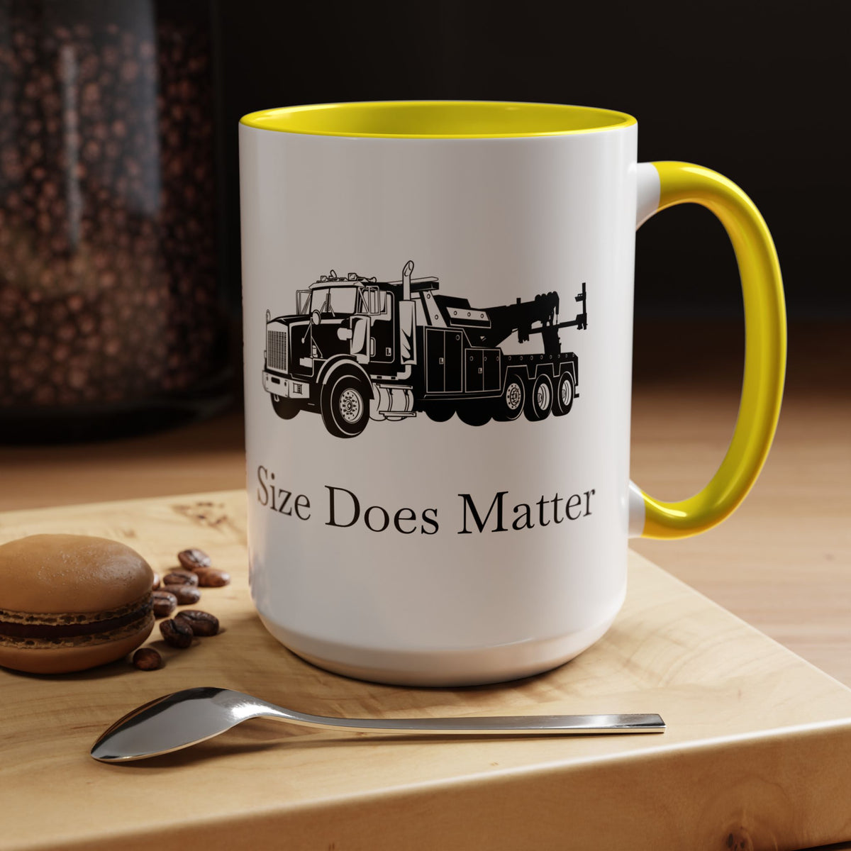 Size Does Matter 2-Tone Coffee Mug