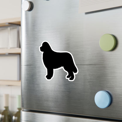 Newfie Silhouette Vinyl Decal