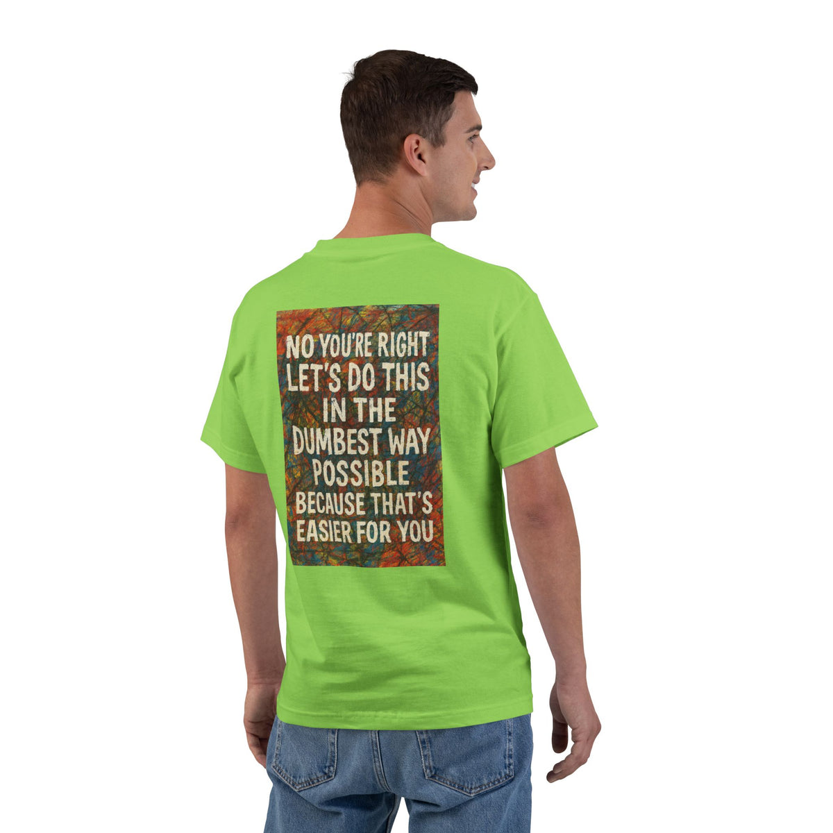 Easier For You Men's Short-Sleeve Crewneck Tee