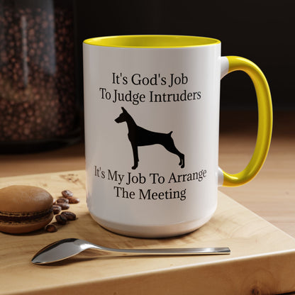 Arrange The Meeting 2-Tone Coffee Mug