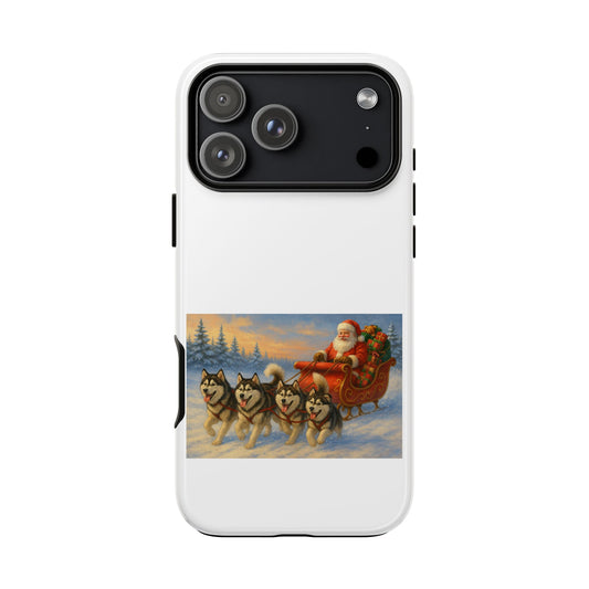 Dashing Through The Snow iPhone Case