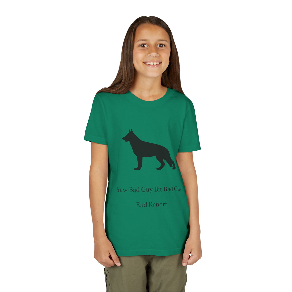 Bad Guy Youth Unisex Short Sleeve Crewneck Tee