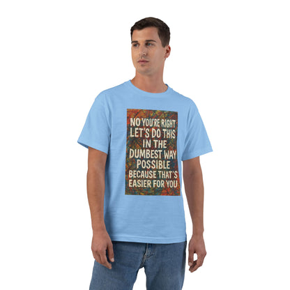 Easier For You Men's Short-Sleeve Crewneck Tee