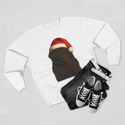Santa Paws Newfie Unisex Crewneck Sweatshirt