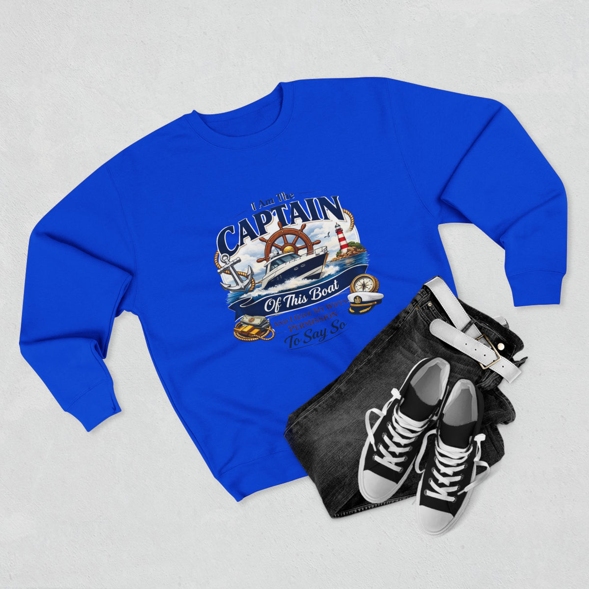 Captain Unisex Crewneck Sweatshirt