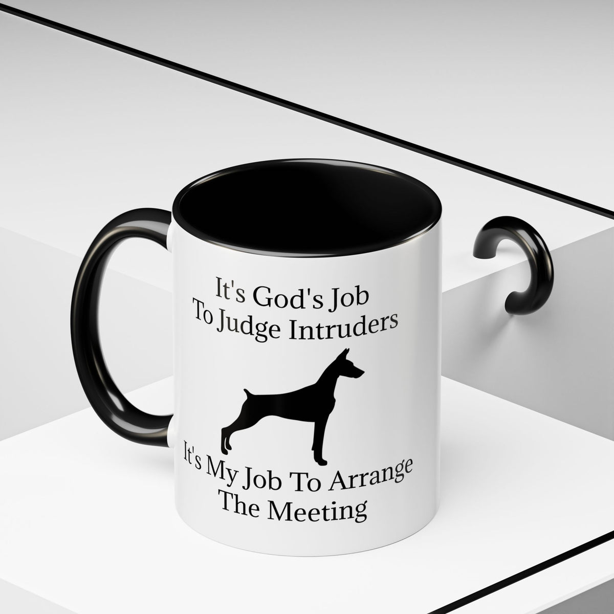 Arrange The Meeting 2-Tone Coffee Mug