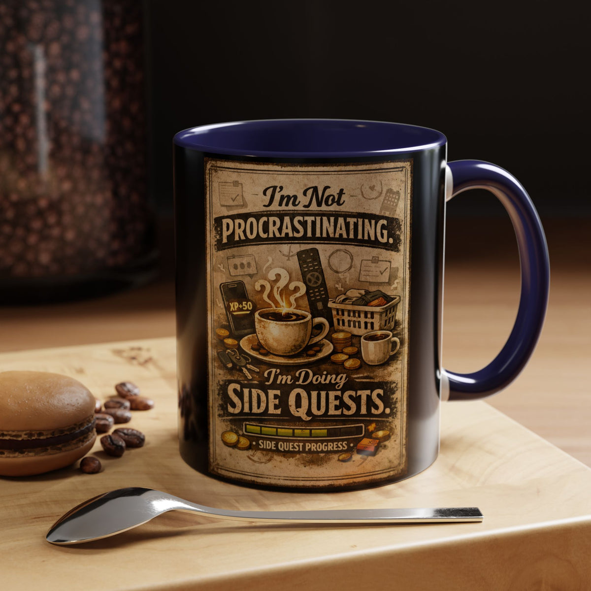 Procrastinating 2-Tone Coffee Mug