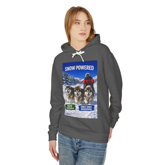 Snow Powered Unisex Lightweight Hoodie