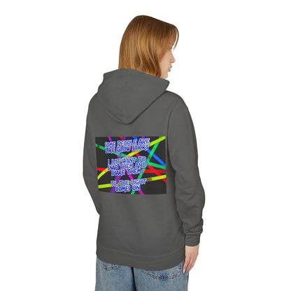 Glow Sticks Unisex Lightweight Hoodie