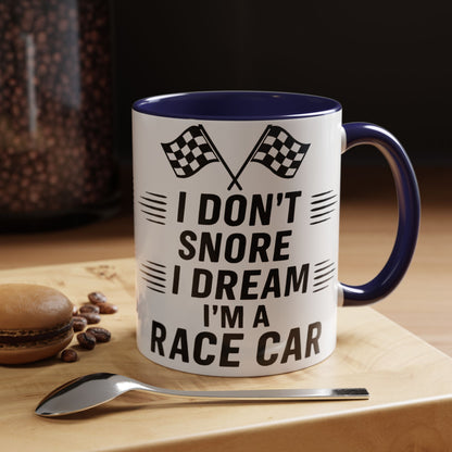 I Don't Snore 2-Tone Coffee Mug