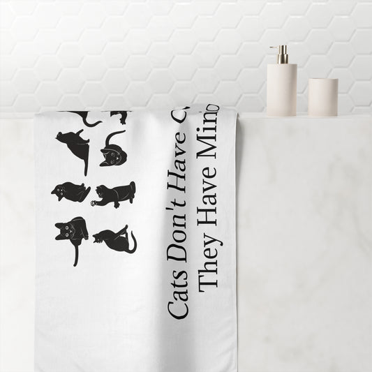 Cat Minions Mink-Cotton  Beach Towel
